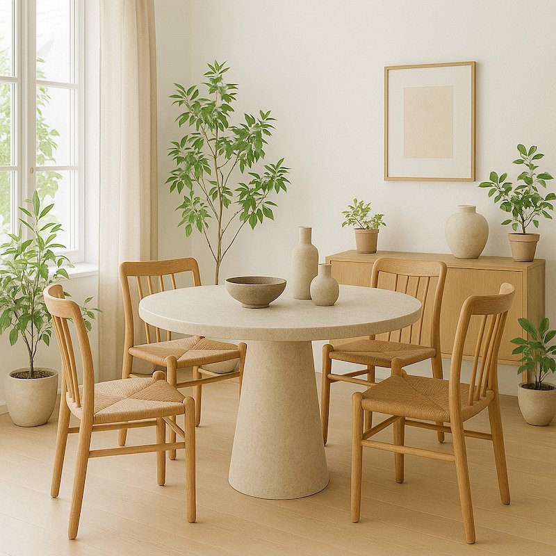 japandi dining table