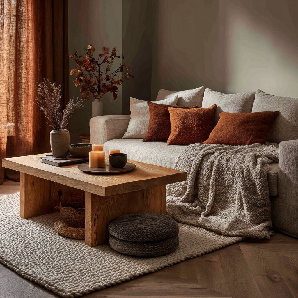 light grey japandi rug